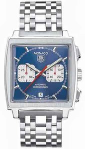 TAG Heuer Monaco Automatic Chronograph Date Stainless Steel Watch # CW2113.BA0780 (Men Watch)