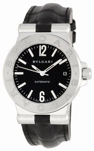 Bvlgari Automatic Dial color Black Watch # DG35BSLD (Men Watch)