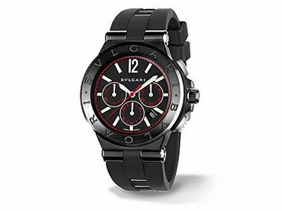 Bvlgari Automatic Dial color Black and Red Watch # DG42BBSCVDCH/1 (Men Watch)