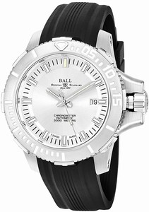 Ball Swiss automatic Dial color Silver Watch # DM3000A-PCJ-SL (Men Watch)
