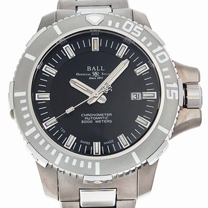 Ball DeepQUEST Chronometer Certified COSC Titanium Automatic Caliber BALL RR1101-C Watch #DM3000A-SC-BK (Men Watch)