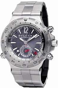 Bvlgari Automatic Diagono Professional Aria Stainless Steel Watch # DP42C14SSDGMT (Men Watch)