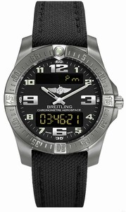 Breitling Swiss quartz Dial color Black Watch # E7936310/BC27-103W (Men Watch)