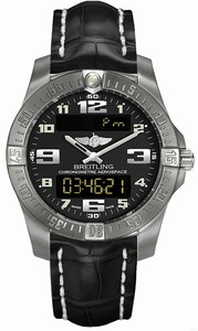 Breitling Swiss quartz Dial color Black Watch # E7936310/BC27-743P (Men Watch)