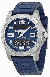 Breitling Swiss quartz Dial color Blue Watch # E7936310/C869-158S (Men Watch)