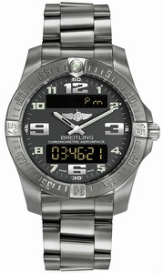 Breitling Swiss quartz Dial color gray Watch # E7936310/F562-152E (Men Watch)