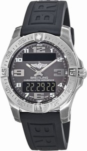 Breitling Grey Battery Operated Quartz Watch # E7936310/F562-152S (Men Watch)