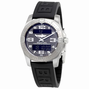 Breitling Grey Quartz Watch # E7936310-F562-153S-E20DSA.2 (Men Watch)