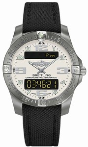 Breitling Swiss quartz Dial color Silver Watch # E793637V/G817-103W (Men Watch)