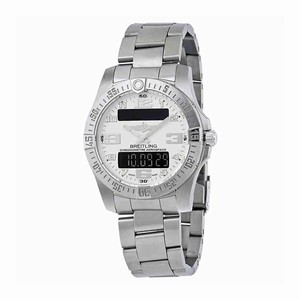 Breitling Quartz Dial color Silver Watch # E793637V-G817-152E (Men Watch)