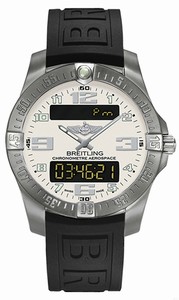 Breitling Swiss quartz Dial color Silver Watch # E793637V/G817-152S (Men Watch)