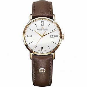 Maurice Lacroix Quartz Analog Date Brown Leather Watch # EL1084-PVP01-112-2 (Women Watch)