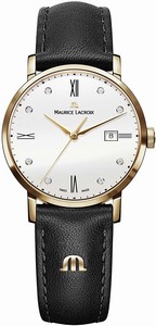 Maurice Lacroix White Dial Stainless steel Band Watch # EL1084-PVP01-150-1 (Men Watch)