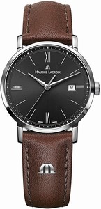 Maurice Lacroix Women's Dial Display Type : Analogue Water-restistant (bar) : 5 Diameter (without crown) in mm/inches : 30 / 118 Weight in g/ounces : 28 / 099 Watch # EL1084-SS001-313-2 (Men Watch)