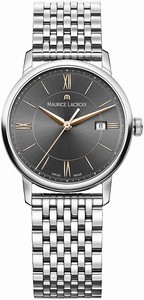 Maurice Lacroix Grey Dial Stainless Steel Watch #EL1094-SS002-311-1 (Men Watch)