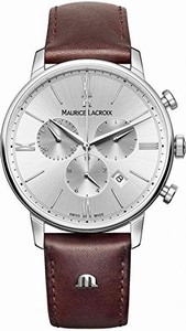 Maurice Lacroix Silver Dial Stainless Steel Watch # EL1098-SS001-110-1 (Men Watch)