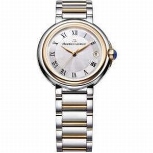 Maurice Lacroix Silver Dial Stainless Steel Band Watch #FA1004-PVP13-110-1 (Men Watch)