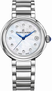 Maurice Lacroix Swiss quartz Dial color Mother of pearl Watch # FA1007-SS002-170-1 (Women Watch)