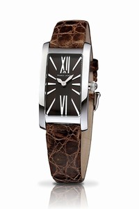 Maurice Lacroix Brown Dial Leather Watch #FA2164-SS001-710 (Women Watch)