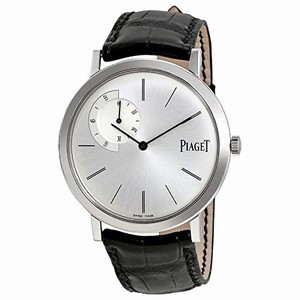 Piaget Silver Dial White Gold Band Watch #G0A33112 (Men Watch)