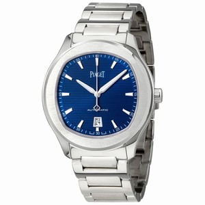 Piaget Blue GuillochÃ© Automatic Watch #G0A41002 (Men Watch)