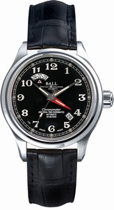 Ball Trainmaster Cleveland Express Automatic COSC Dual Time # GM1020D-LCJ-BK (Men Watch)
