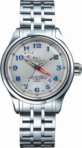 Ball Trainmaster Cleveland Express Automatic COSC Dual Time # GM1020D-SCJ-SL (Men Watch)