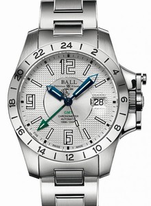 Ball Engineer Hydrocarbon Magnate GMT Automatic COSC Watch # GM2098C-SCAJ-SL (Men Watch)