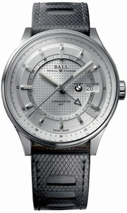 Ball Automatic COSC GMT Date Analog BMW Collection Watch # GM3010C-PCFJ-SL (Men Watch)