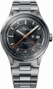 Ball Automatic COSC GMT Date Analog BMW Collection Watch # GM3010C-SCJ-BK (Men Watch)