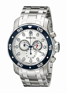 Invicta Silver Dial Stainless Steel Band Watch #ILE0070ASYB (Men Watch)