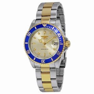 Invicta Champagne Automatic Watch #ILE8928OBA (Men Watch)