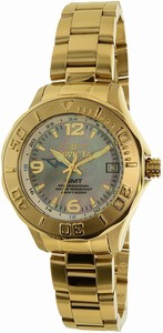 Invicta Mother-of-pearl Dial Stainless Steel Band Watch #INV-6891 (Men Watch)