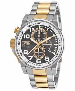 Invicta Black Dial Stainless Steel Band Watch #INVICTA-14961 (Men Watch)