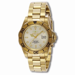 Invicta Gold Dial Luminous Watch #INVICTA-2155 (Men Watch)