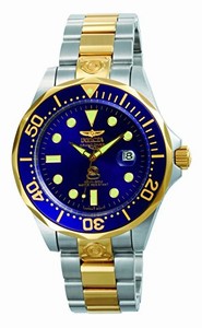 Invicta Blue Dial Luminescent Hands Watch #INVICTA-3049 (Men Watch)