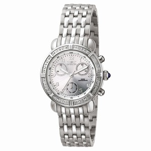 Invicta Silver Dial Diamond-and-stainless-steel Band Watch #INVICTA-5369 (Women Watch)