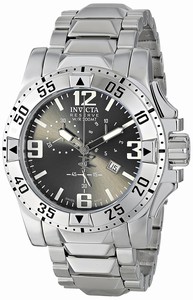 Invicta Black Dial Stop Watch Watch #INVICTA-5675 (Men Watch)