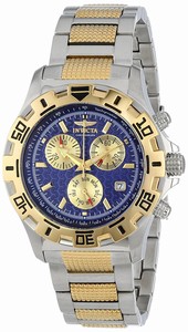 Invicta Blue Dial Stainless Steel Band Watch #INVICTA-5699 (Men Watch)