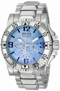 Invicta Blue Dial Stainless Steel Band Watch #INVICTA-6259 (Men Watch)
