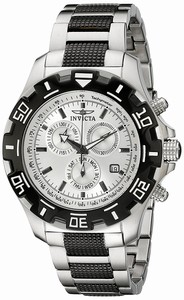 Invicta Silver Dial Stainless Steel Band Watch #INVICTA-6409 (Men Watch)