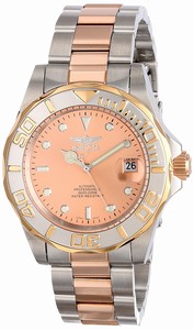 Invicta Brown Dial Screw-down-crown Second-hand Watch #INVICTA-9423 (Men Watch)