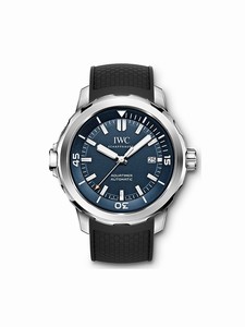 IWC Expedition Jacques-Yves Cousteau Black Rubber Watch # IW329005 (Men Watch)