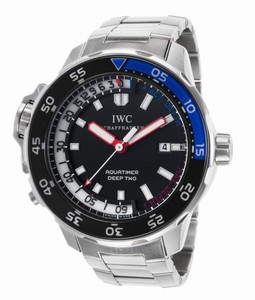 IWC Black Automatic Self Winding Watch # IW3547-03 (Men Watch)