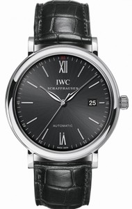 Iwc Portofino Automatic Self-wind Stainless Steel Watch # IW356502 (Men Watch)