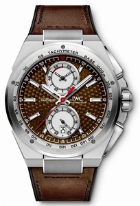 IWC Ingenieur Chronograph Silberpfeil Brown Leather Limited Edition Watch # IW378505 (Men Watch)
