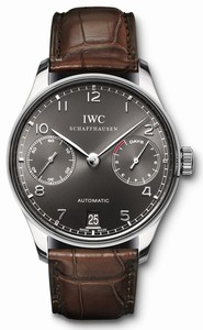 Iwc Portuguese Automatic Self-wind 18ct White Gold Watch # IW500106 (Men Watch)