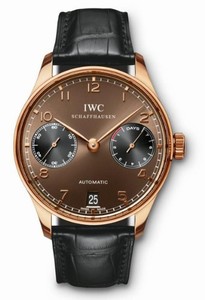 IWC Automatic Brown Watch #IW500124 (Men Watch)