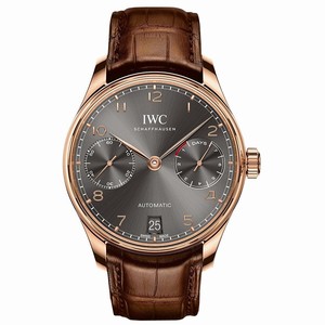 IWC Slate Grey Dial Fixed Band Watch #IW500702 (Men Watch)