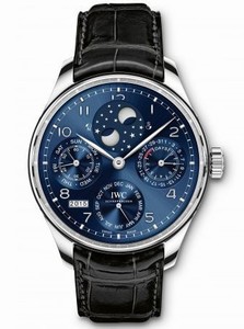 IWC Blue Automatic Watch # IW503401 (Men Watch)